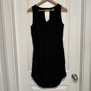 Old Navy | Women’s Sleeveless Black Rayon V Neck Shift Dress Size M Tall